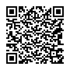 Kod QR dla numeru telefonu +18043751014