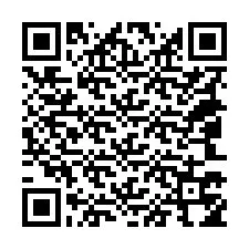 QR-Code für Telefonnummer +18043754008