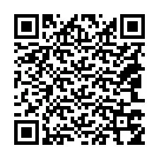 QR Code สำหรับหมายเลขโทรศัพท์ +18043754009