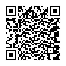 QR код за телефонен номер +18043816290