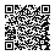 Código QR para número de teléfono +18044094188