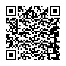 QR kód a telefonszámhoz +18044497507