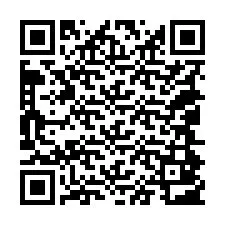 QR Code pour le numéro de téléphone +18044803078