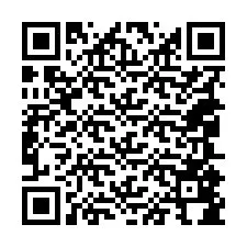 QR код за телефонен номер +18045884757