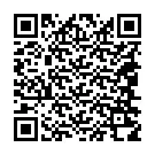 QR код за телефонен номер +18046218672