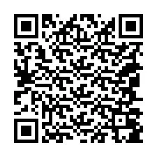 QR код за телефонен номер +18047085274