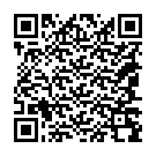 Codice QR per il numero di telefono +18047298961