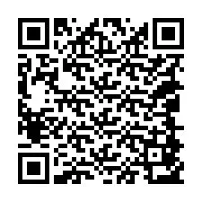 QR-код для номера телефона +18048853088