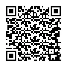 QR kód a telefonszámhoz +18049181438