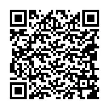 QR kód a telefonszámhoz +18049186456