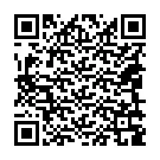 QR kód a telefonszámhoz +18049389907