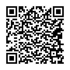 QR Code pour le numéro de téléphone +18049779467