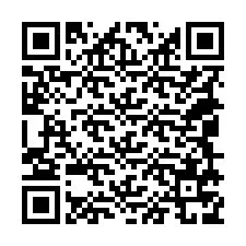 QR-code voor telefoonnummer +18049779564