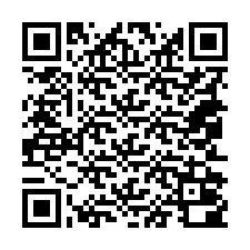 QR-code voor telefoonnummer +18052000037