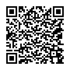 Código QR para número de telefone +18052044028