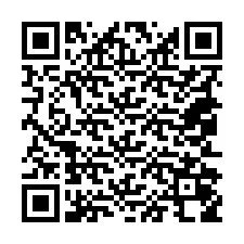 QR-code voor telefoonnummer +18052058137