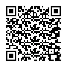 Codice QR per il numero di telefono +18052198002