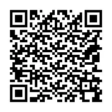 QR-code voor telefoonnummer +18052198005