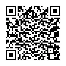 QR-code voor telefoonnummer +18052570420