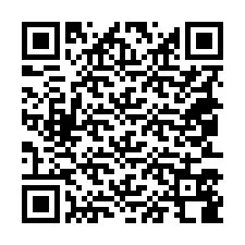 Código QR para número de telefone +18053588036