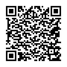 QR kód a telefonszámhoz +18057153627