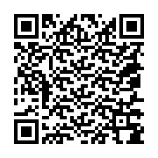 QR kód a telefonszámhoz +18057384208