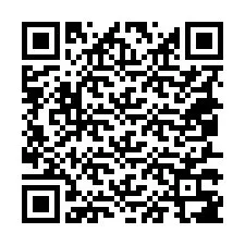 QR-Code für Telefonnummer +18057387146