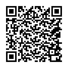 QR-code voor telefoonnummer +18058520199