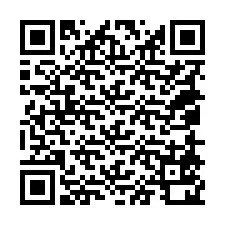 QR код за телефонен номер +18058520808