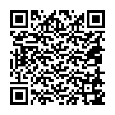 QR Code for Phone number +18058747803