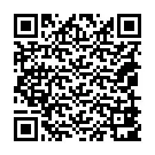 電話番号のQRコード +18059801835