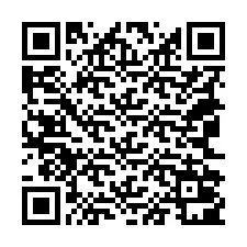 QR-code voor telefoonnummer +18062001434