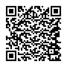 QR-koodi puhelinnumerolle +18064021338