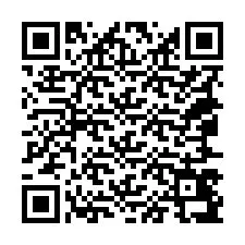 QR-Code für Telefonnummer +18067497488