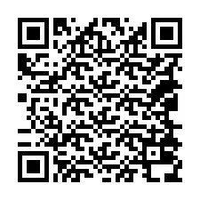 QR-code voor telefoonnummer +18068038899