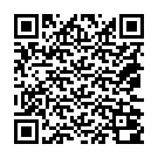 QR-koodi puhelinnumerolle +18072000029