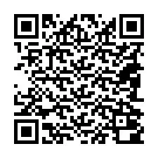 QR Code pour le numéro de téléphone +18082000287