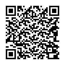 QR-код для номера телефона +18082000602