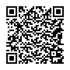 Código QR para número de teléfono +18082001195