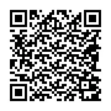 Codice QR per il numero di telefono +18082001196