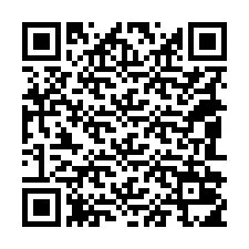 QR-code voor telefoonnummer +18082015450