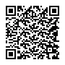 QR-code voor telefoonnummer +18082026498