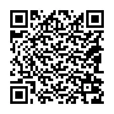 QR-koodi puhelinnumerolle +18082026519