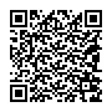 QR kód a telefonszámhoz +18082026530