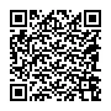 Codice QR per il numero di telefono +18082068858