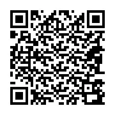 QR-Code für Telefonnummer +18083592077