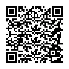 QR-код для номера телефона +18084003761
