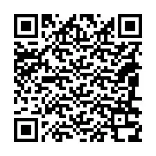 QR Code สำหรับหมายเลขโทรศัพท์ +18086338645