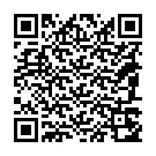 QR код за телефонен номер +18087252801