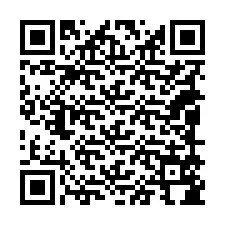 QR kód a telefonszámhoz +18089584495